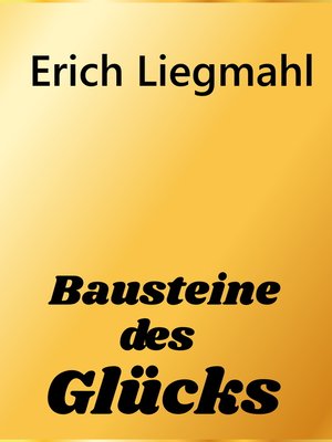cover image of Bausteine des Glücks